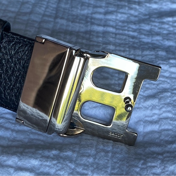 Bally two-sided reversible leather belt brown/black - Picture 2 of 6